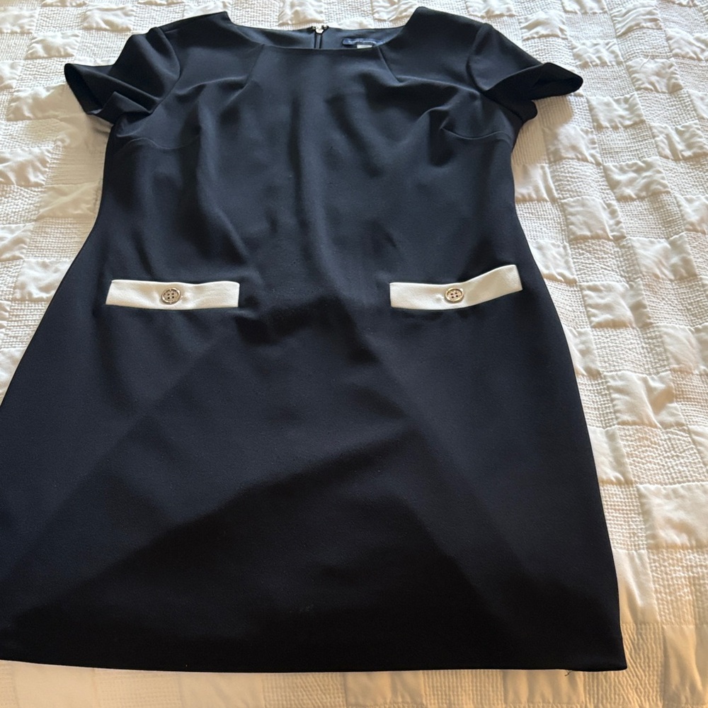 Elegant Tommy‎ Hilfiger Black and White Dress